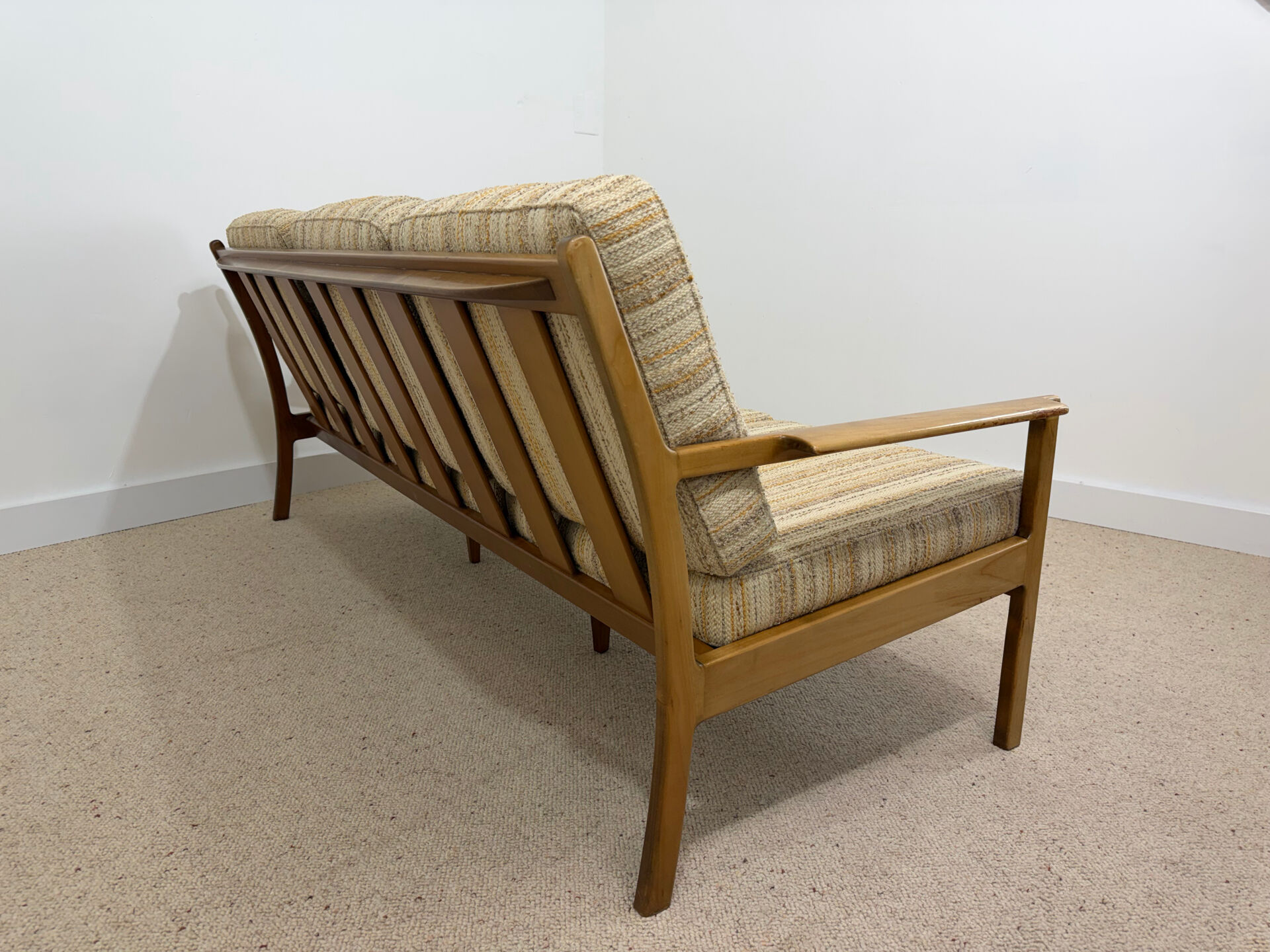Banquette 3 places vintage 