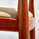 Chaise de salle à manger en teck massif par Niels Koefoed pour Koefoeds Hornslet mk9828
