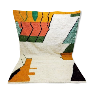 Tapis berbère marocain coloré 295 x 210cm