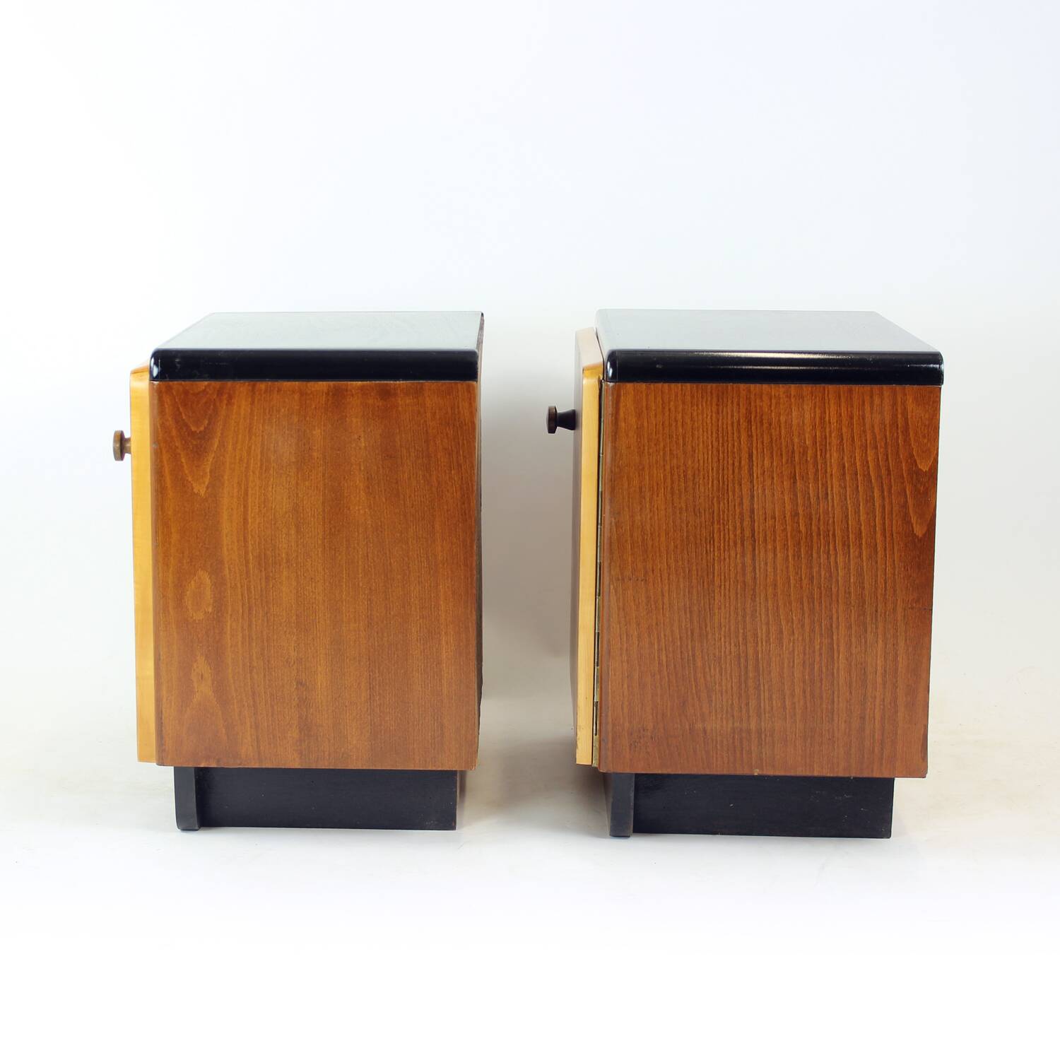 Pair Of Czechoslovak Modernist Bedside Tables, Circa 1935