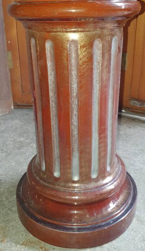 CLEMENT POT ON COLUMN CLEMENT MASSIER