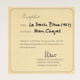 Marc chagall – “la vache bleue”, original lithography with certificate