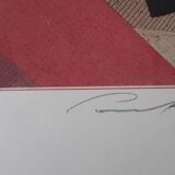 Original lithograph numbered and signed Philippe PONCET de la GRAVEC
