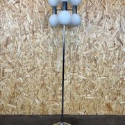 Lampadaire métal verre
