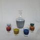 Geometric liqueur service from the 1960s.