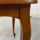 Vintage Louis XV style nesting tables in cherry wood
