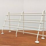 Mid-century modern minimalist metal coat rack from the 1960s.