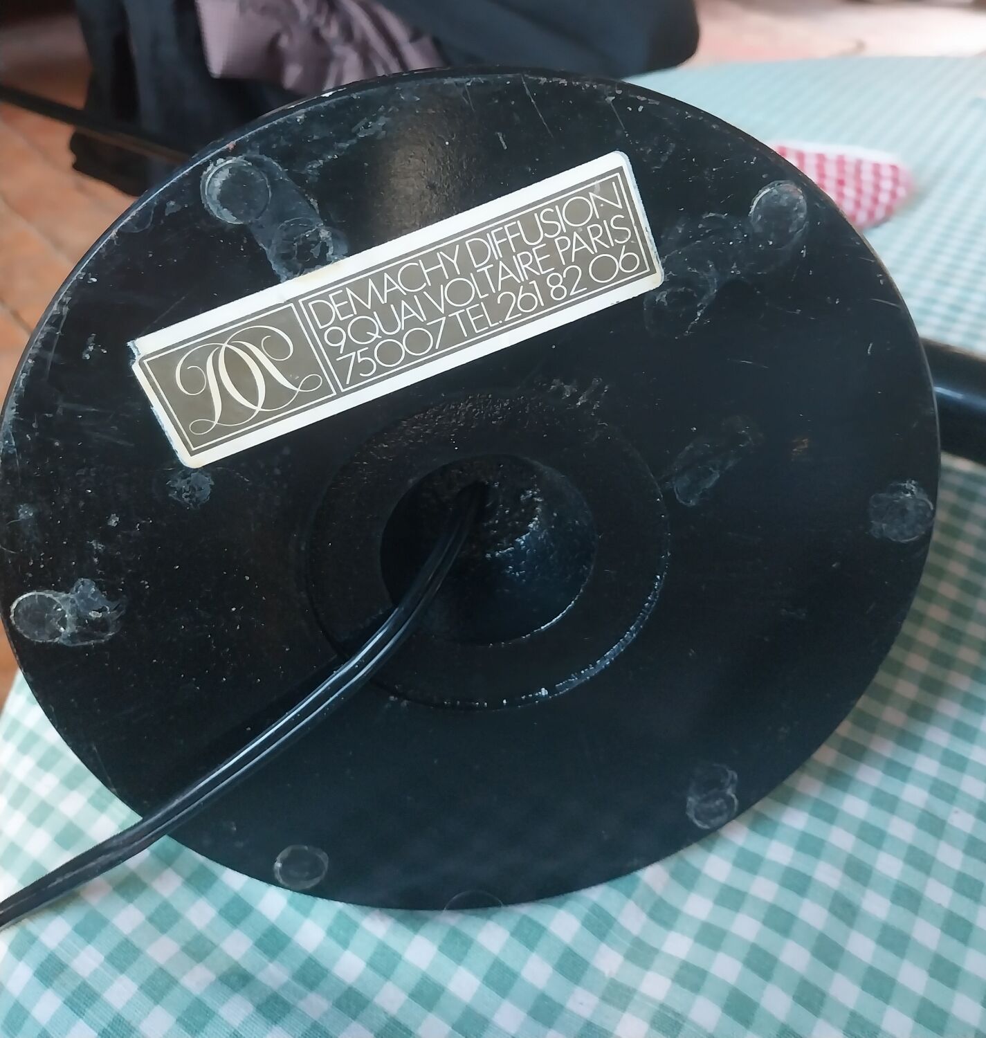 Industrial desk lamp