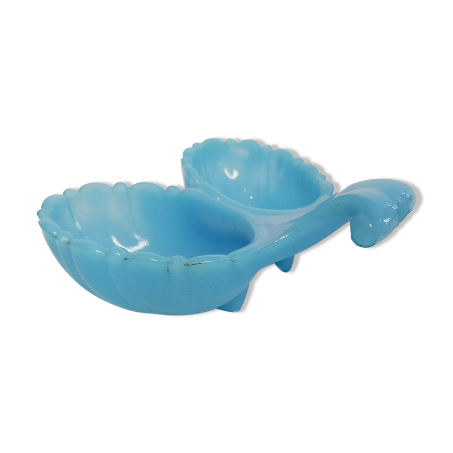Saleron / blue opaline servant