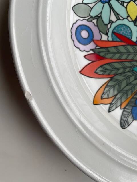 Lot of 6 vintage Pontesa soup plates