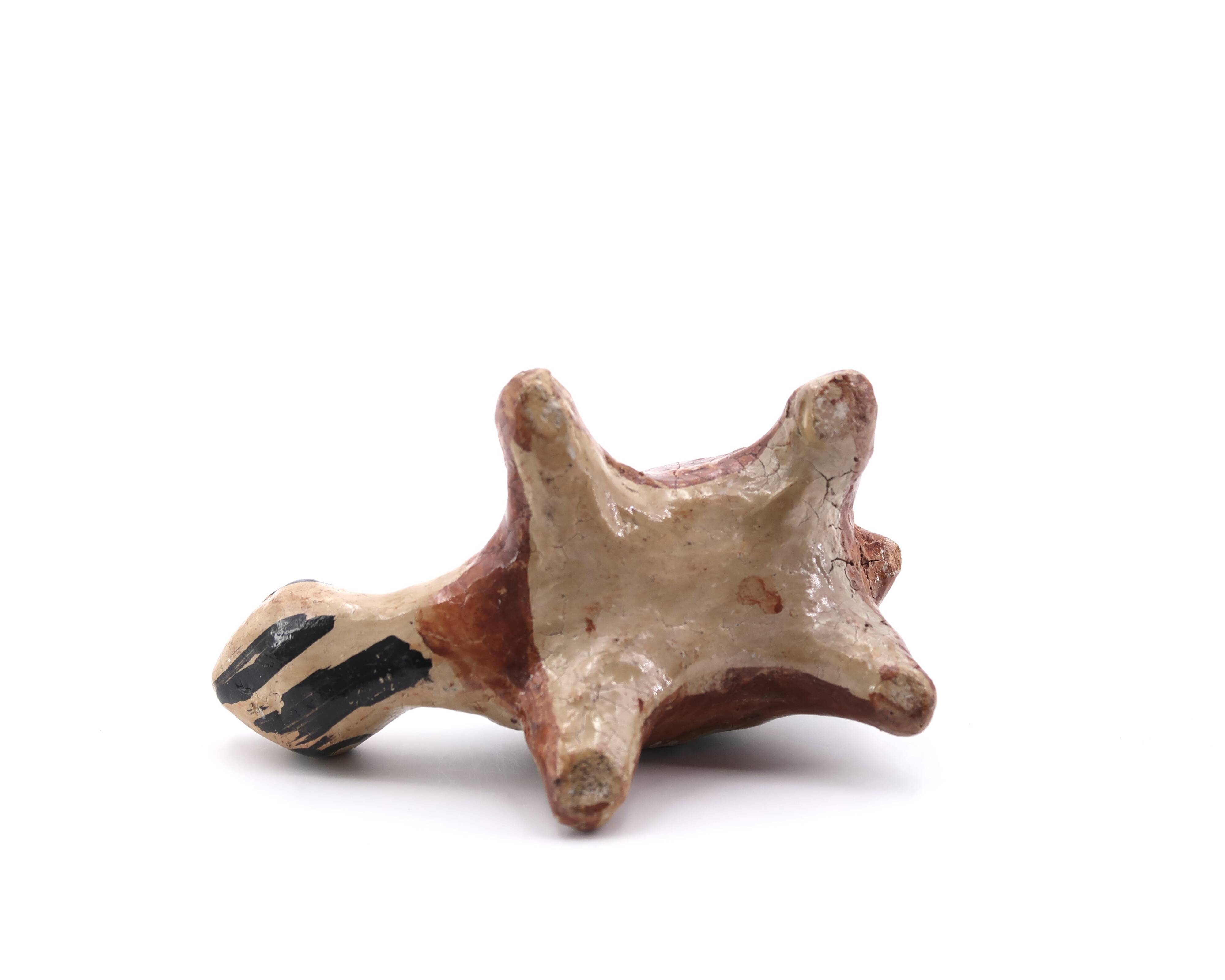 Moroccan Ideqqi ceramic turtle, 1970s