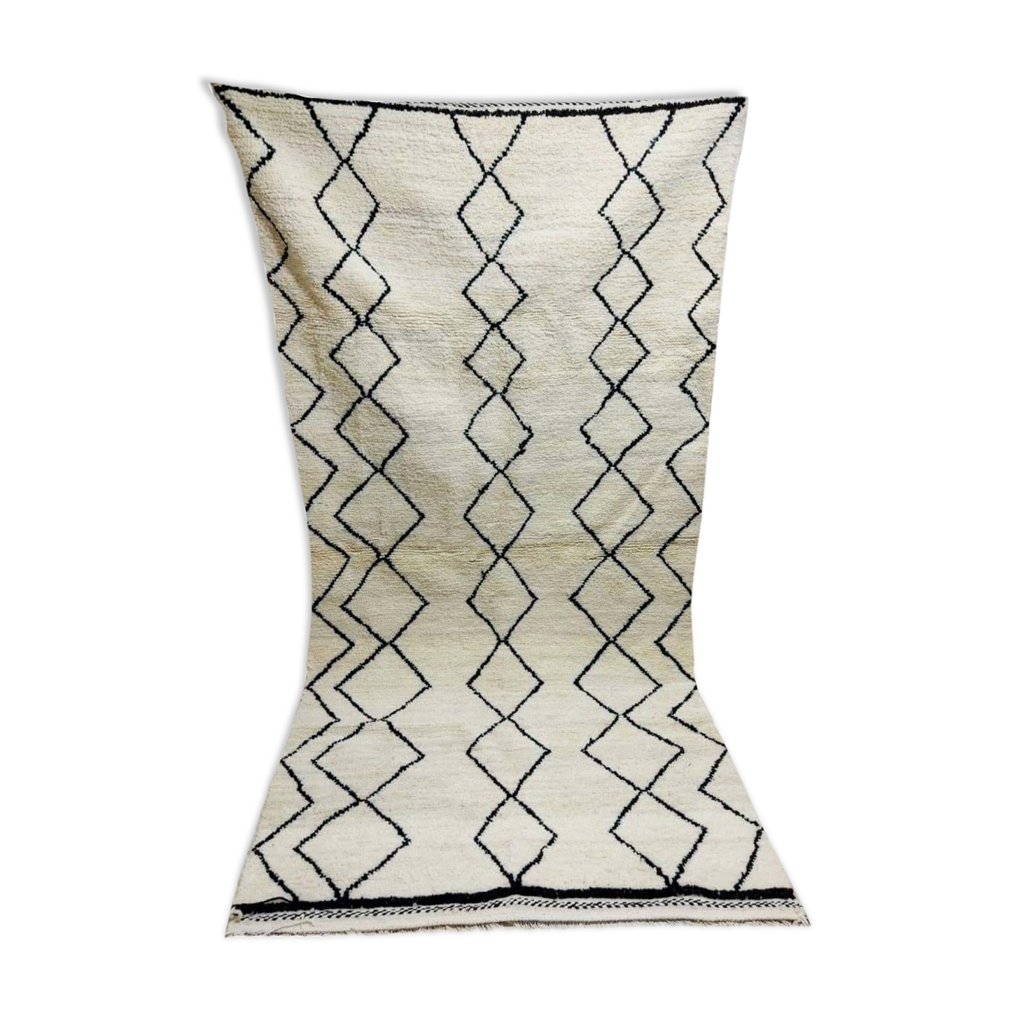 Moroccan berber carpet 253x130cm