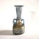 Ancient Murano vase amphora in iridescent blue blown glass – Italy