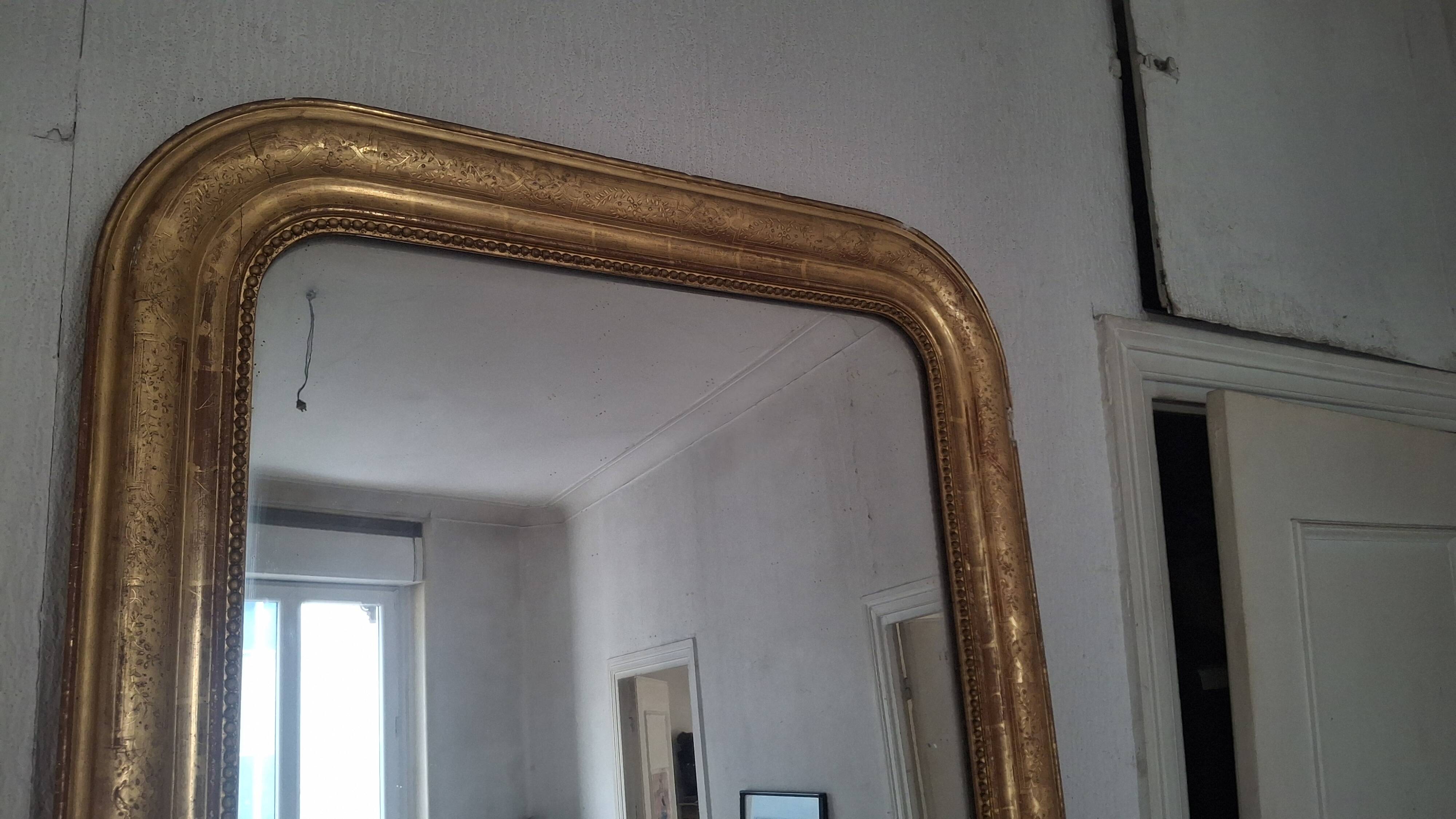 Antique Louis Philippe mirror