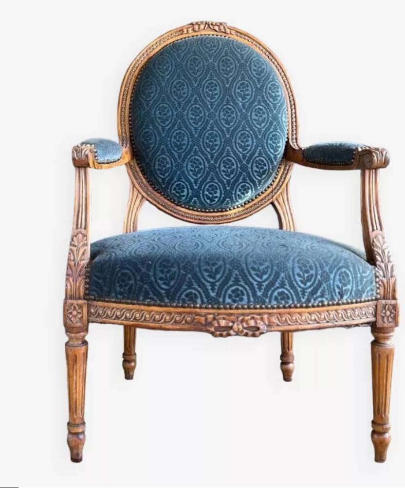 Louis XVI style armchair