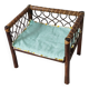 Fauteuil enfant vintage en rotin