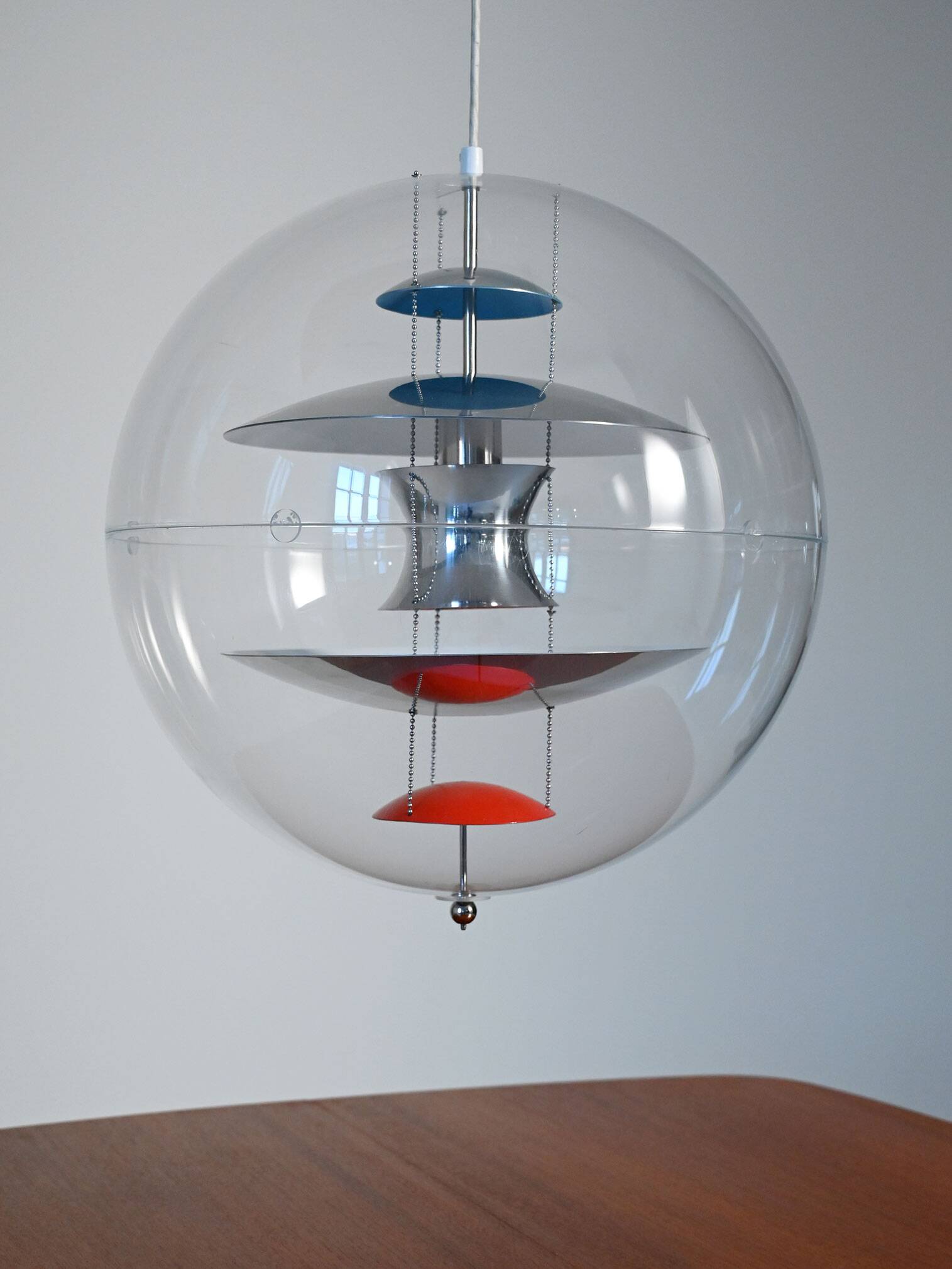 Danish pendant "VP Globe” by Verner Panton for Louis Poulsen, 1970