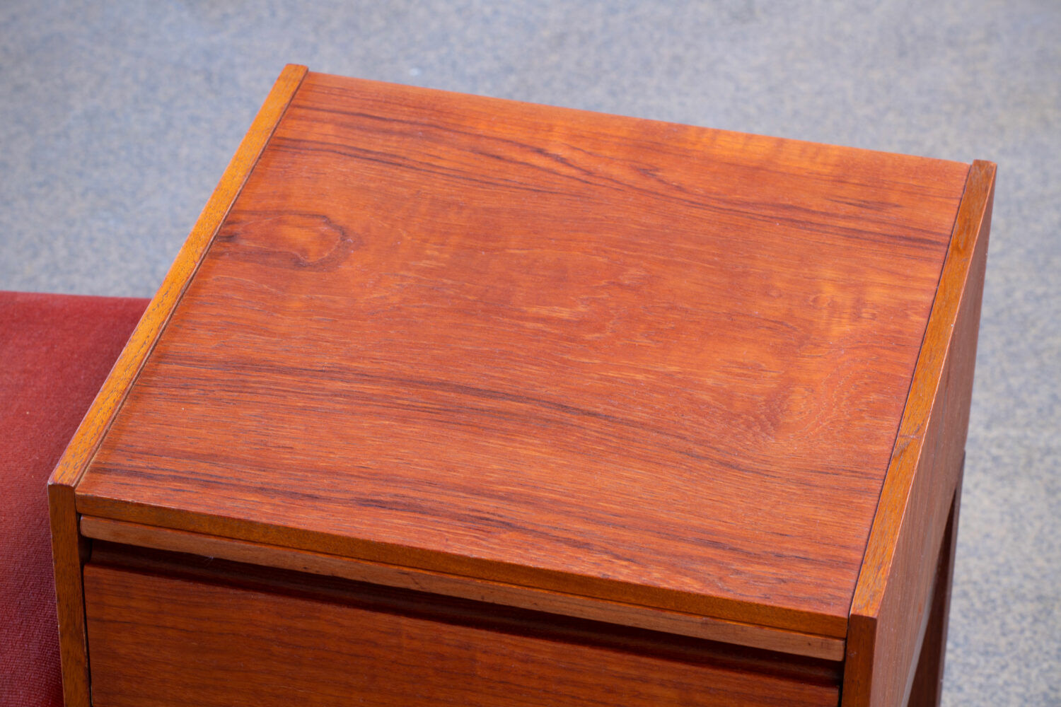 Scandinavian entrance bench, vintage 1960