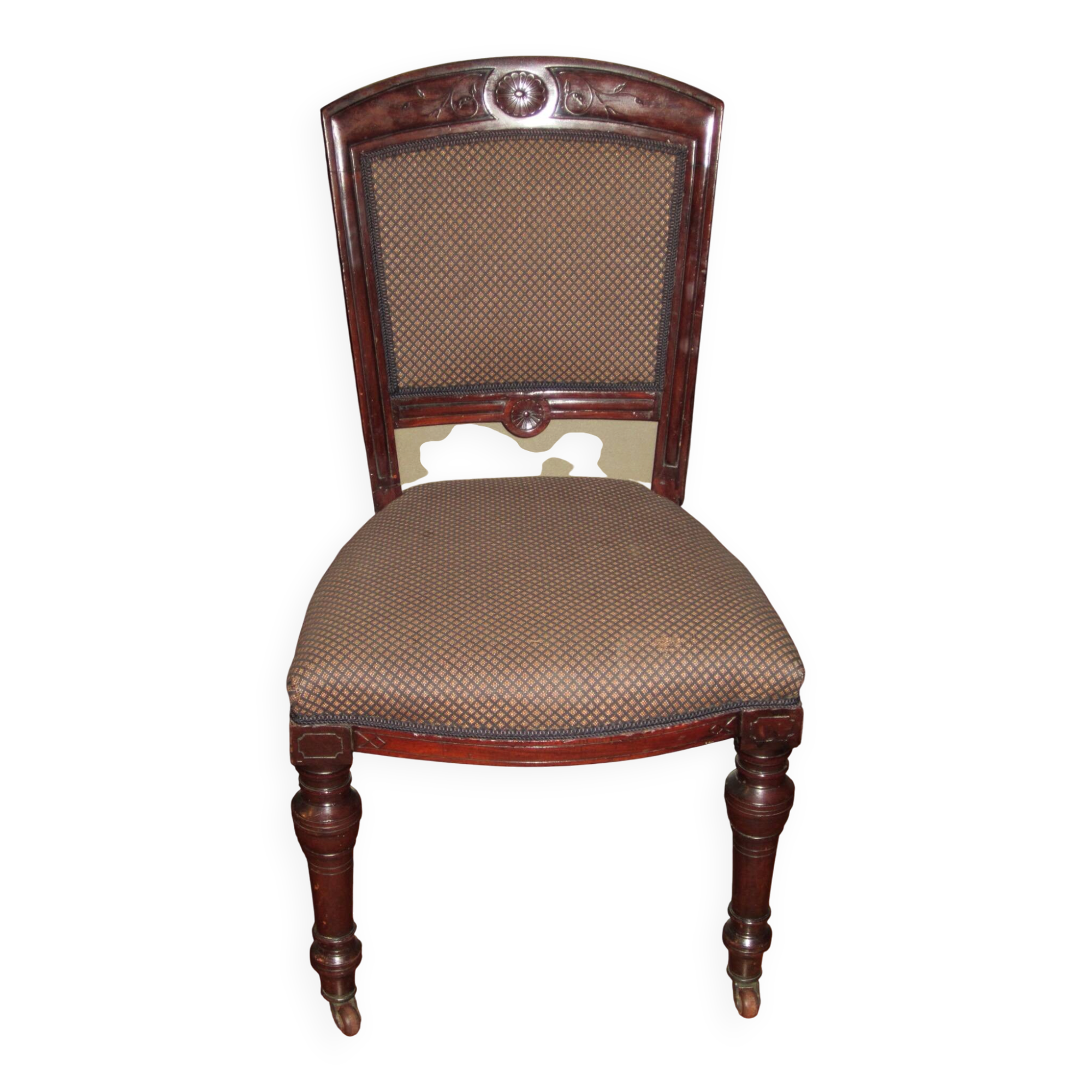 4 chaises acajou