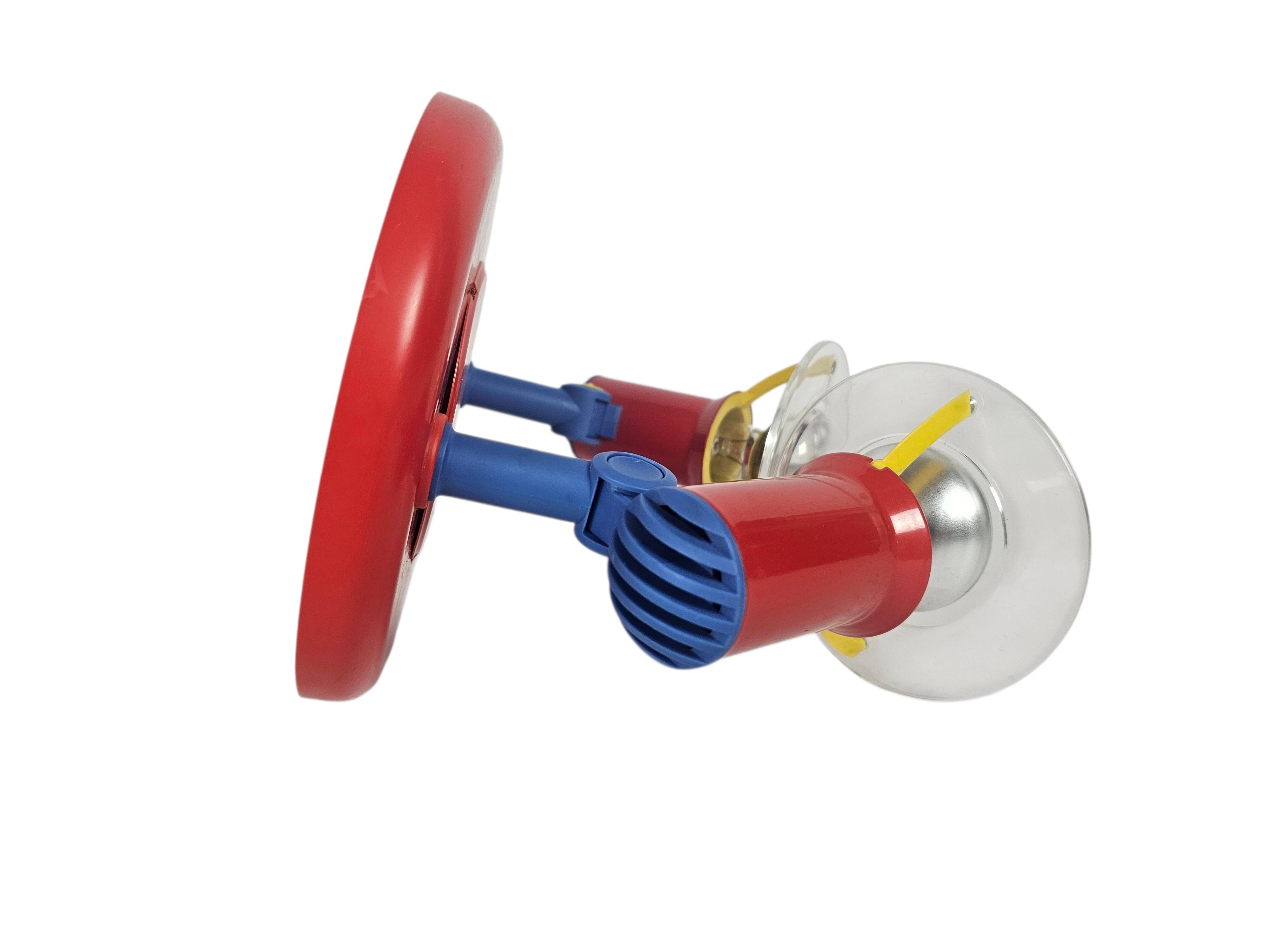 Ceiling spotlights - Memphis Milano style - postmodern - 80s