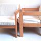 Pair of armchairs by Magne France removable fabric