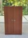 Armoire meuble de rangement vintage 70s style Gautier