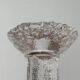 Olympics glass candle holder by Lars Hellsten for Orrefors, Sweden, 1984
