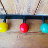 2 portemanteau mural vintage années 60