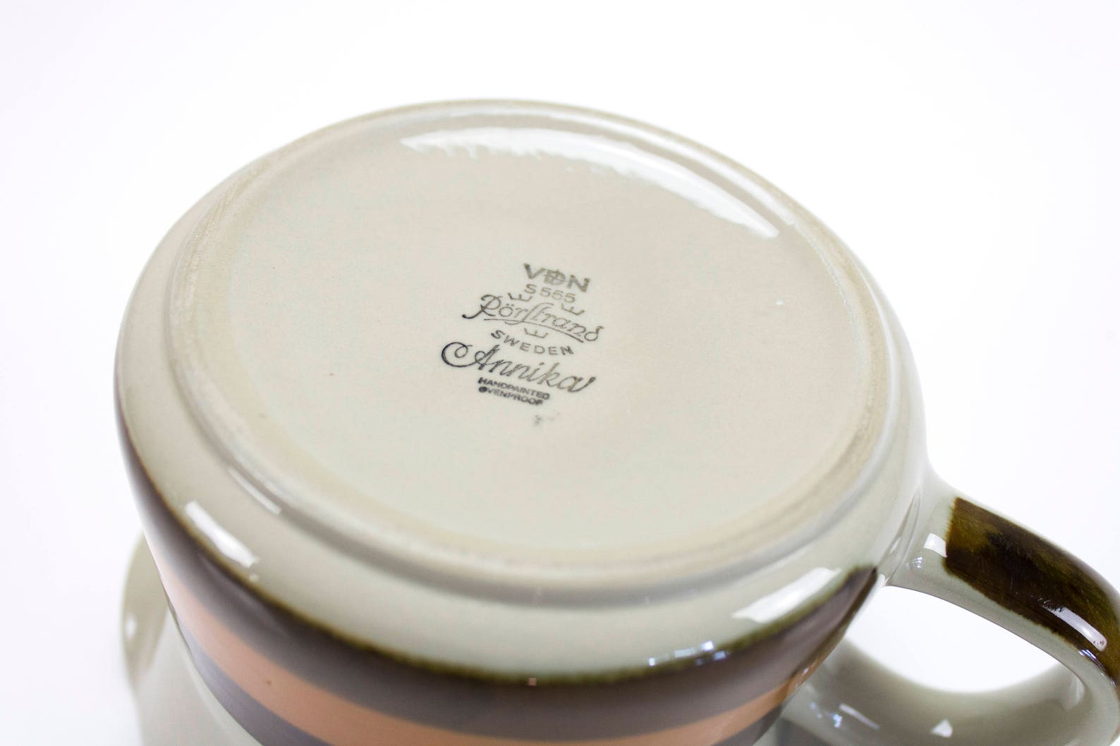 Vintage Rörstrand Annika, Pitcher / Saucer, Marianne Westman