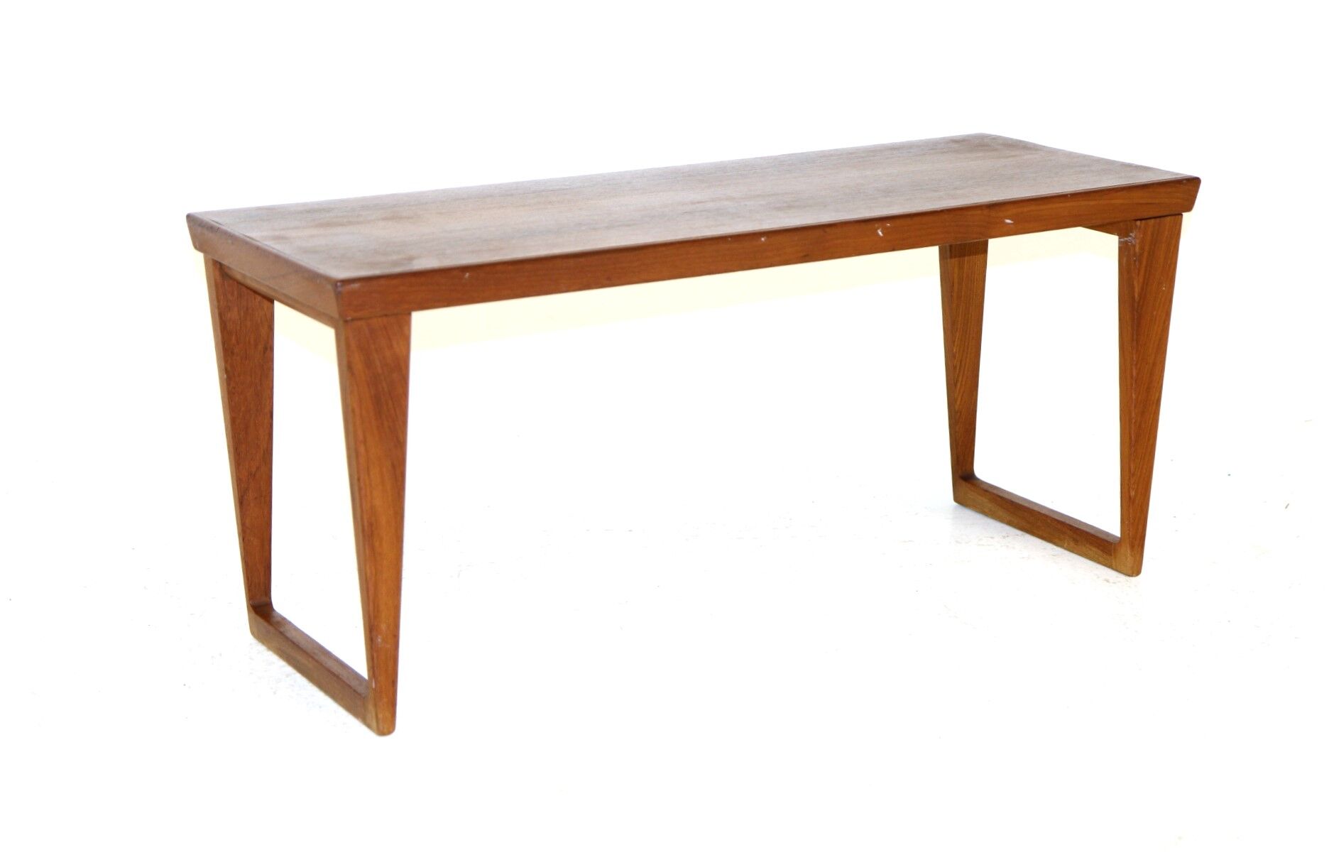 Teak bench Aksel Kjaersgaard Odder, Denmark, 1960