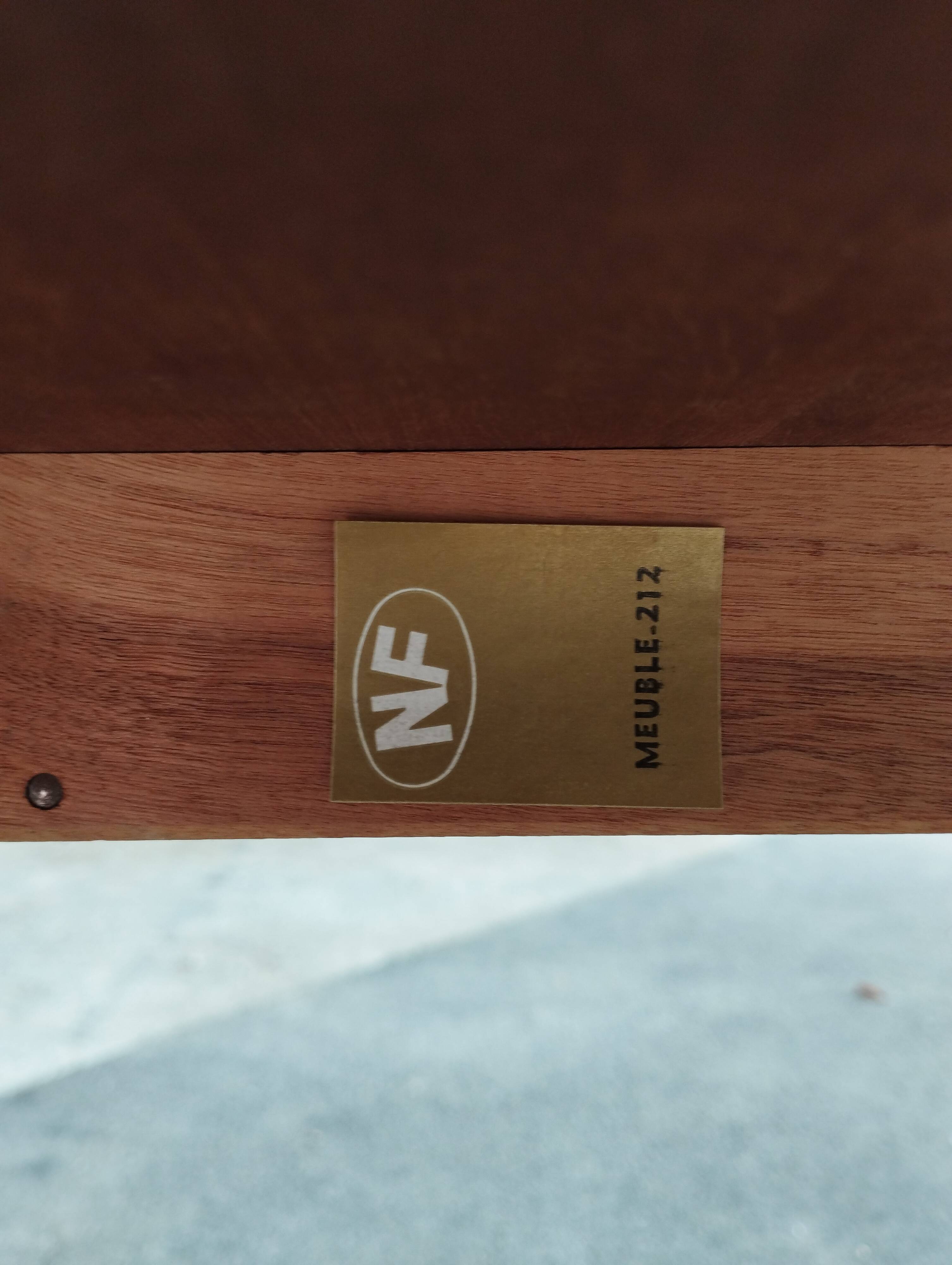 Vintage teak table and chairs set