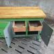 Old workbench industrial