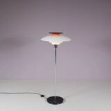 1970s Poul Henningsen “PH80” floor lamp for Louis Poulsen, Denmark