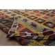 1970s Vintage Turkish Hand-Knotted Wool Cotton Yellow Area Rug 175x234