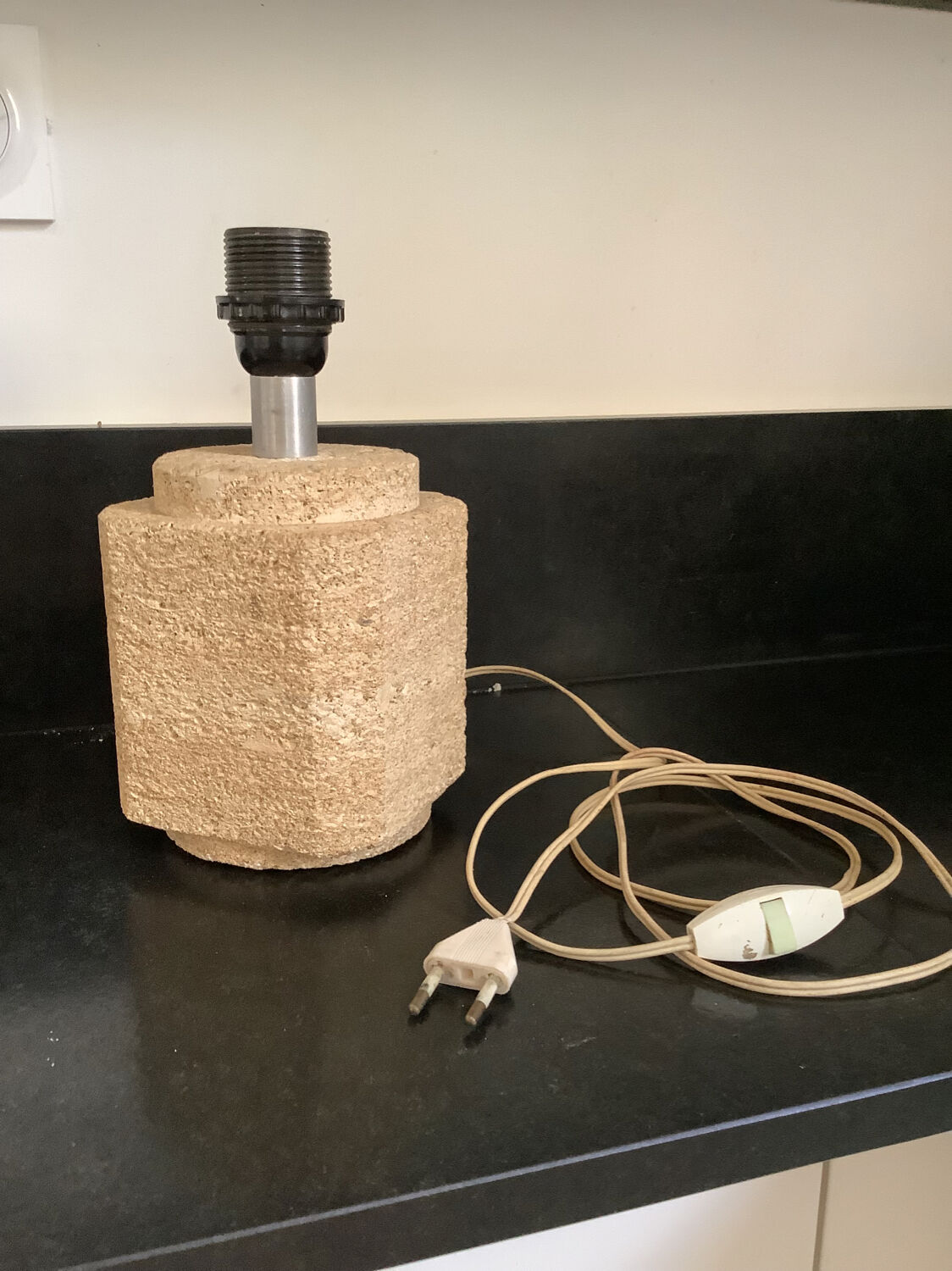 Lamp foot Pierre du gard