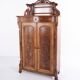 Cabinet – Mahogany – Antique – Carvings – Doors & Shelves – 1880s