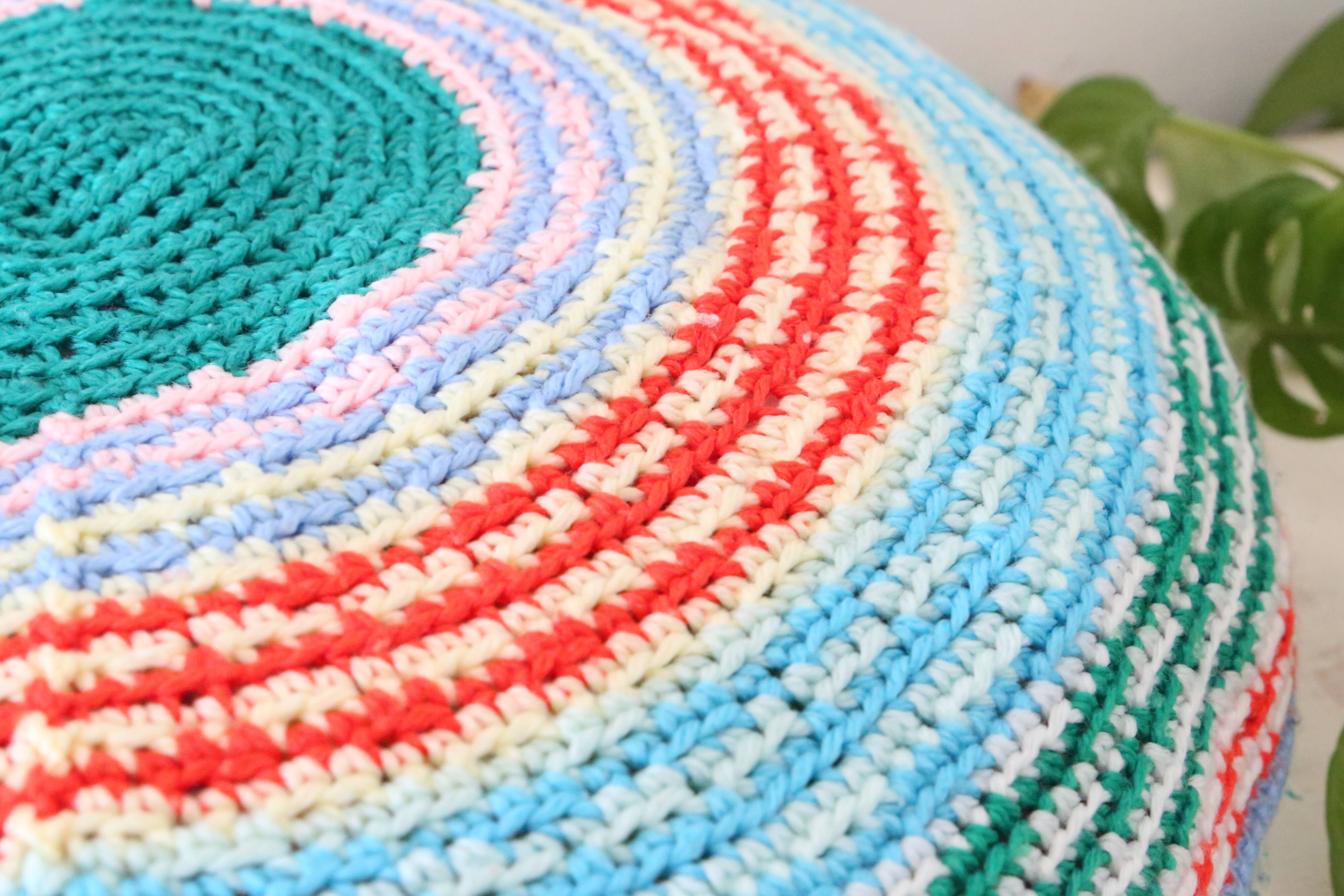 Vintage cushion, handmade