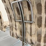 Set of 4 old Saporiti Italia chairs from the 1970s, Ernes design