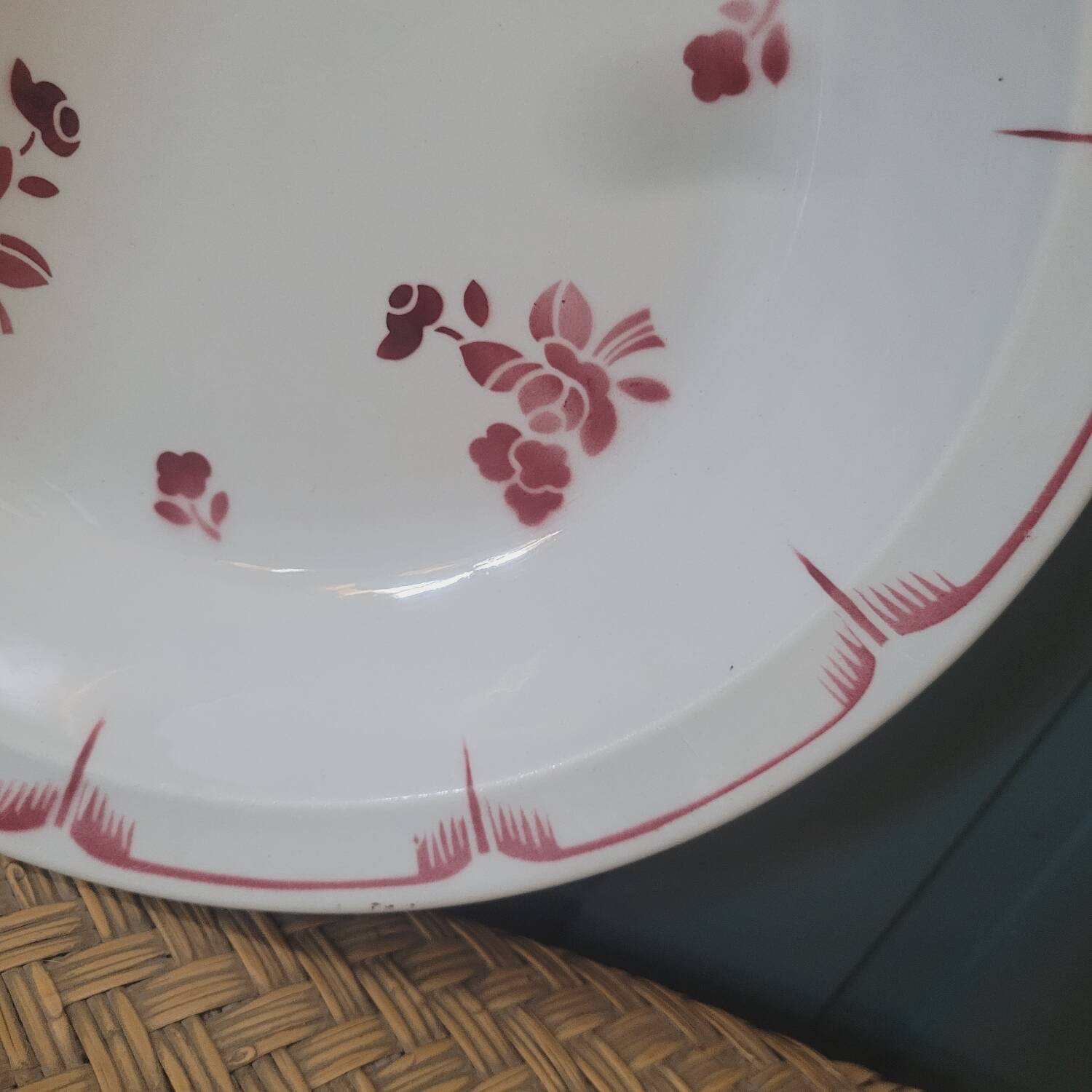 30s round hollow dish