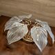 Murano glass ceiling lamp, Navaresi, Italy, 1980s