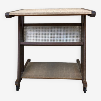 Rolling bar table