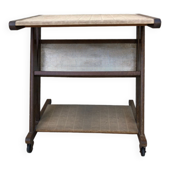 Rolling bar table