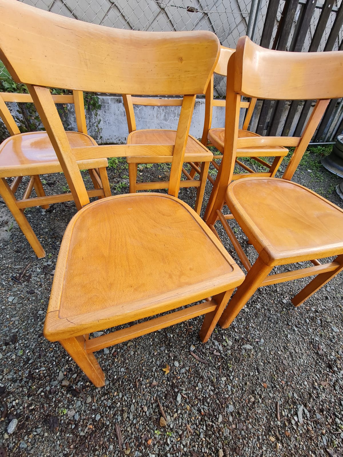 Chaises de bistrot Luterma