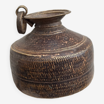 Old copper pot