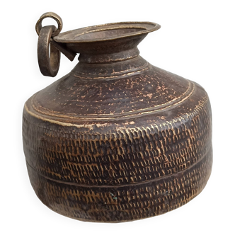 Old copper pot