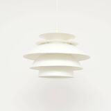 White vintage lamp, Denmark 80's