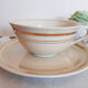 Tasses à thé   en porcelaine de Sarreguemines