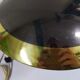 Black brass desk lamp 1950 italy