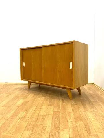 Mid-century sideboard by Jiří Jiroutek for Interiér Praha, Czech design, 1960s