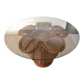 Bamboo rattan flower table Vivai Del Sud